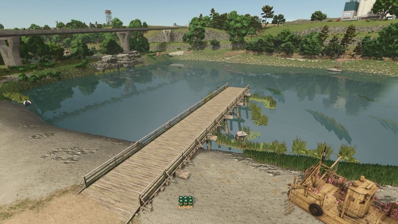 Триггер для рыбного пруда