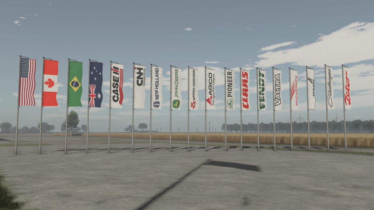 Flag On Pole