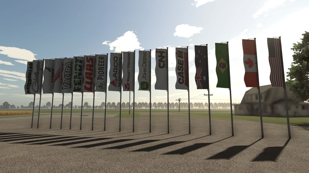 Flag On Pole