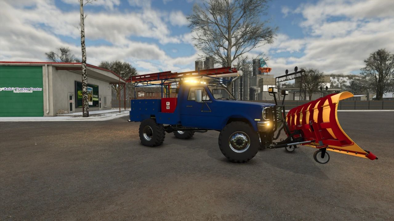 Flatbed Service Truck