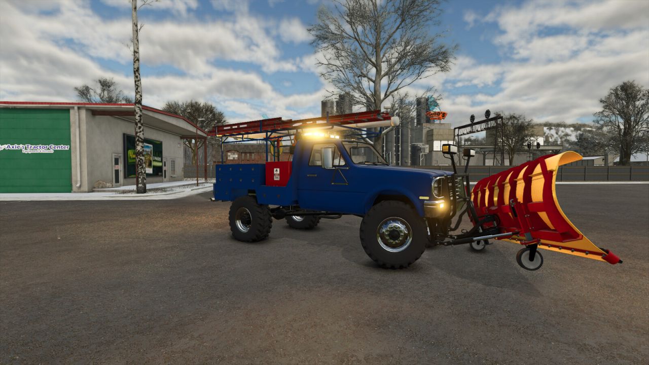 Flatbed Service Truck