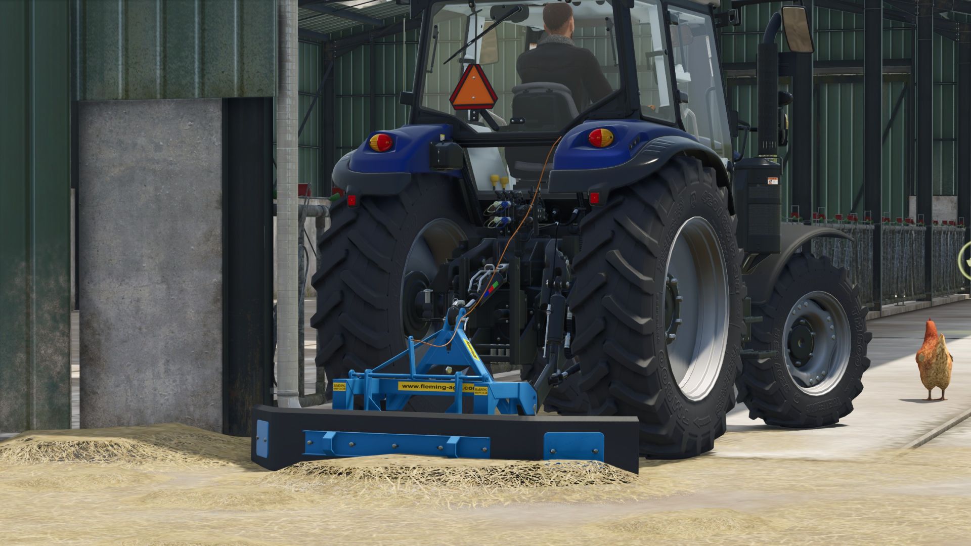 Fleming Heavy Duty All Gummi Yard Scraper