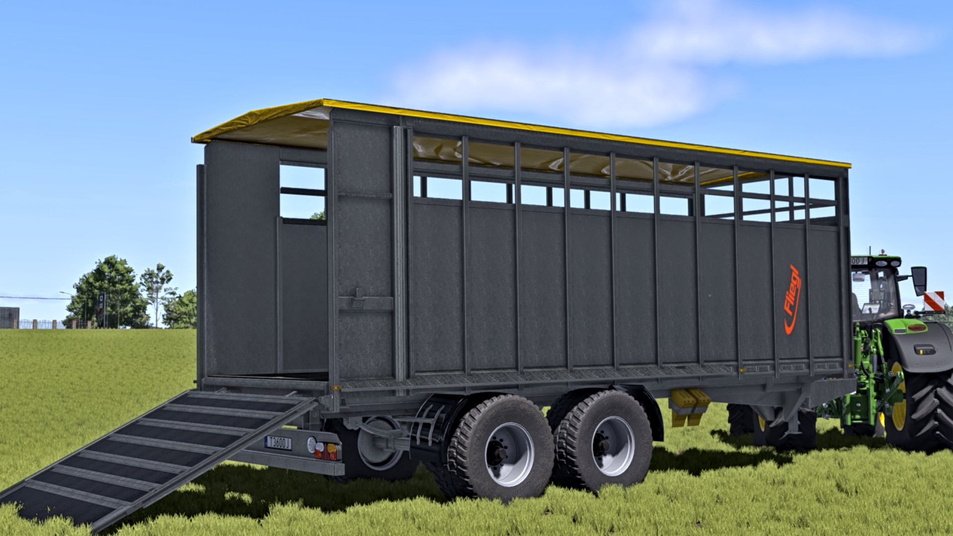 Fliegl Animal Transport Trailer