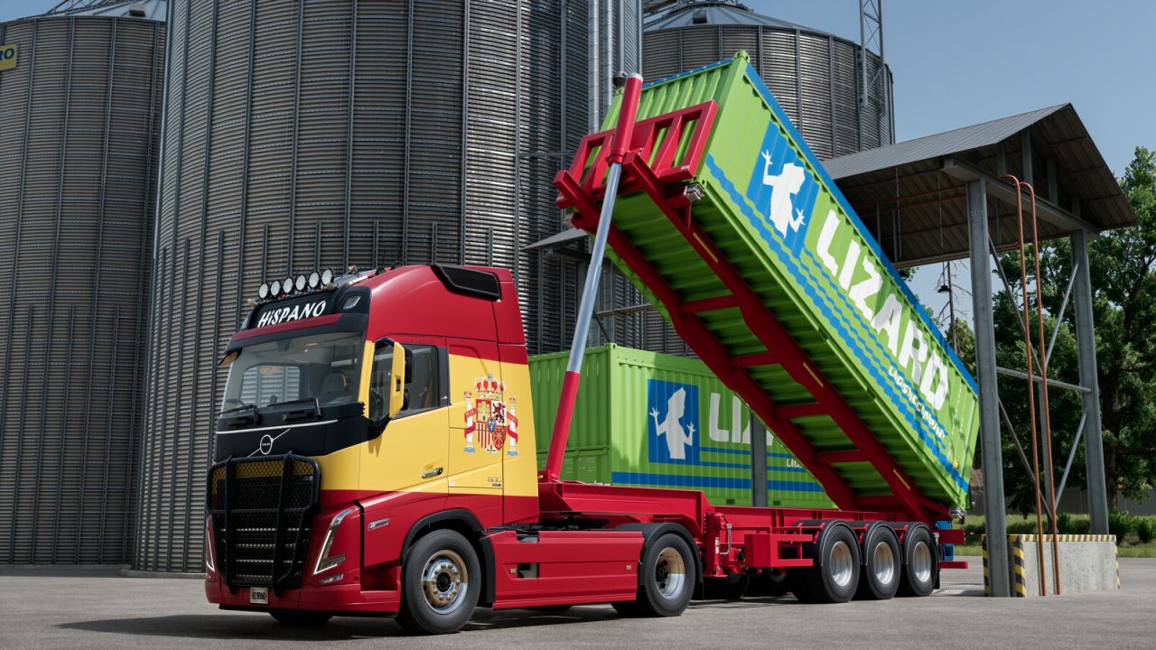 Fliegl Kipp-Containeranhänger