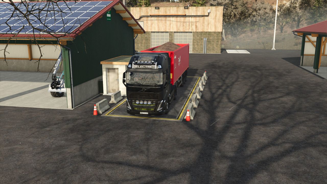 Станция взвешивания на плоскости пола