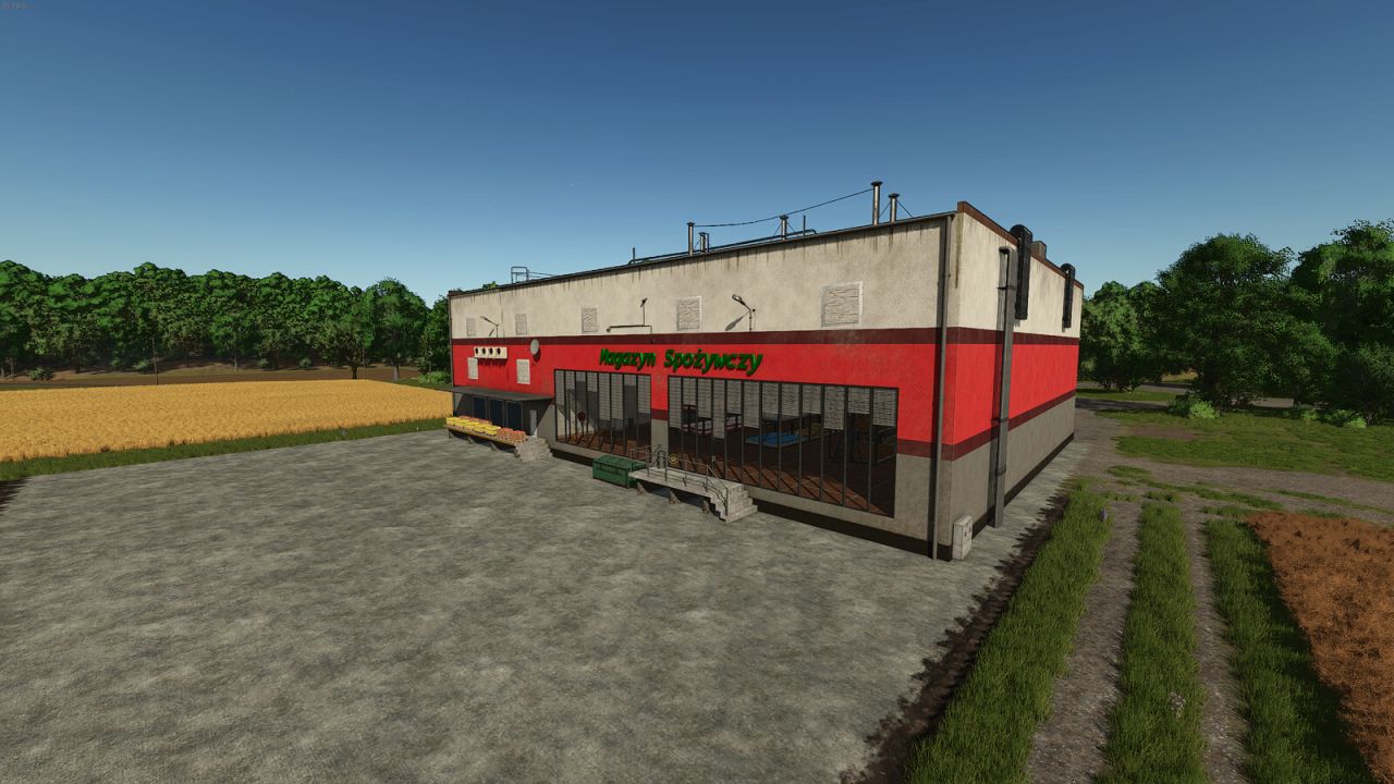Warehouse z jedzeniem