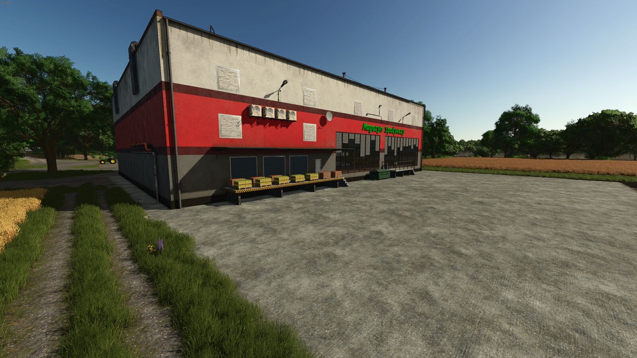Warehouse z jedzeniem