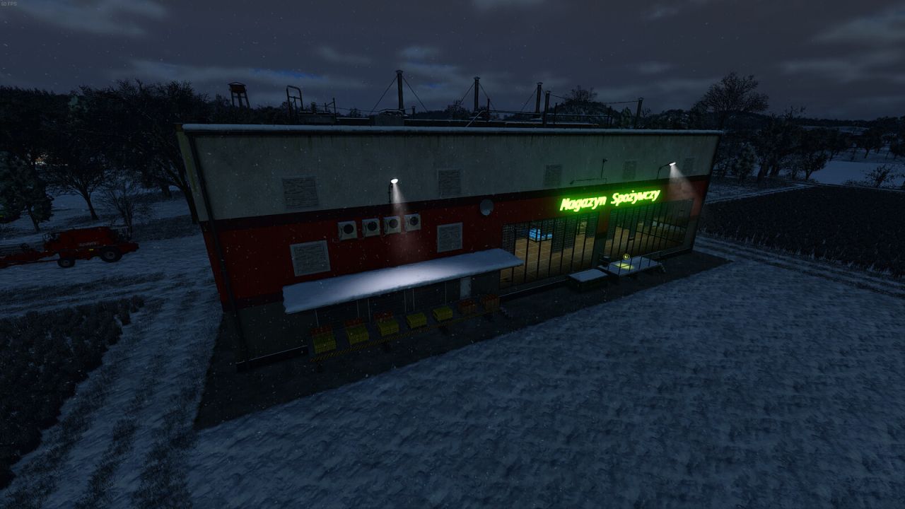 Warehouse z jedzeniem