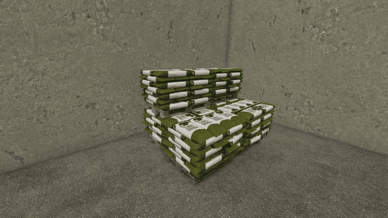Production de cubes fourragers