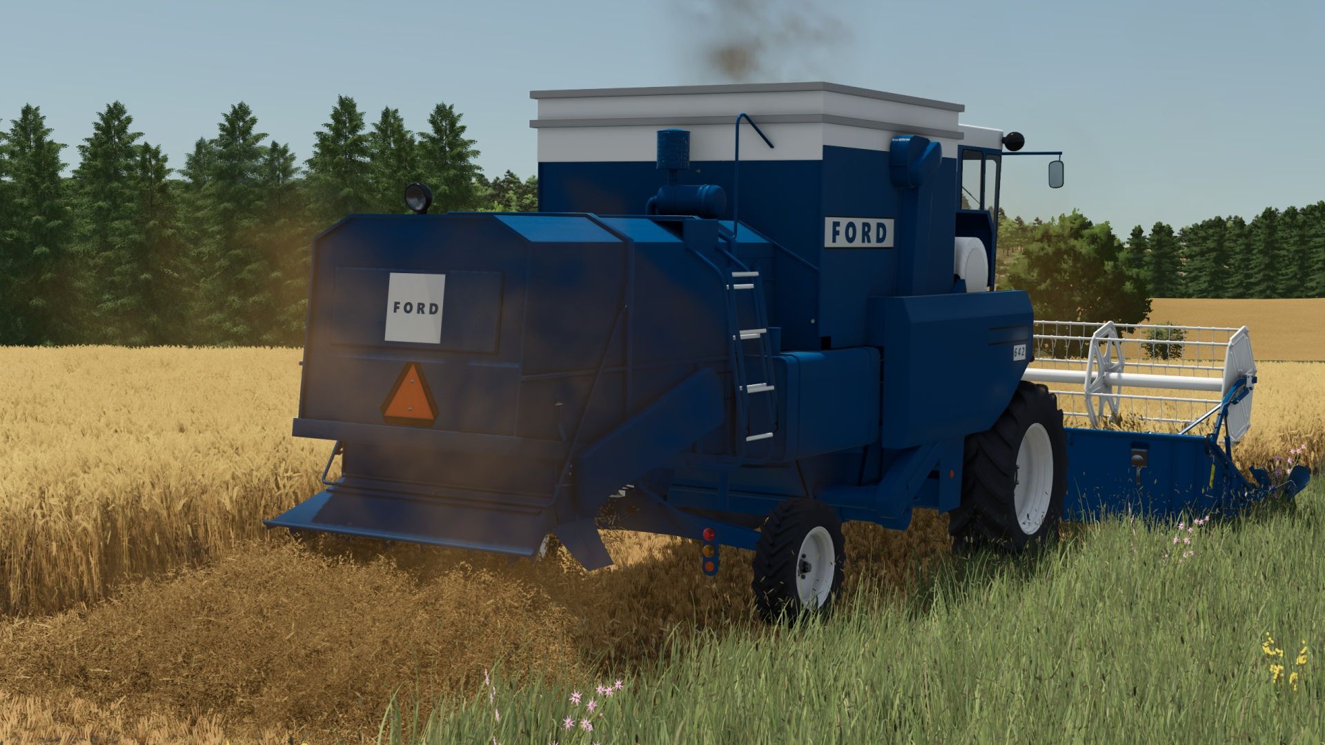 Kombajny i hedery Ford 642