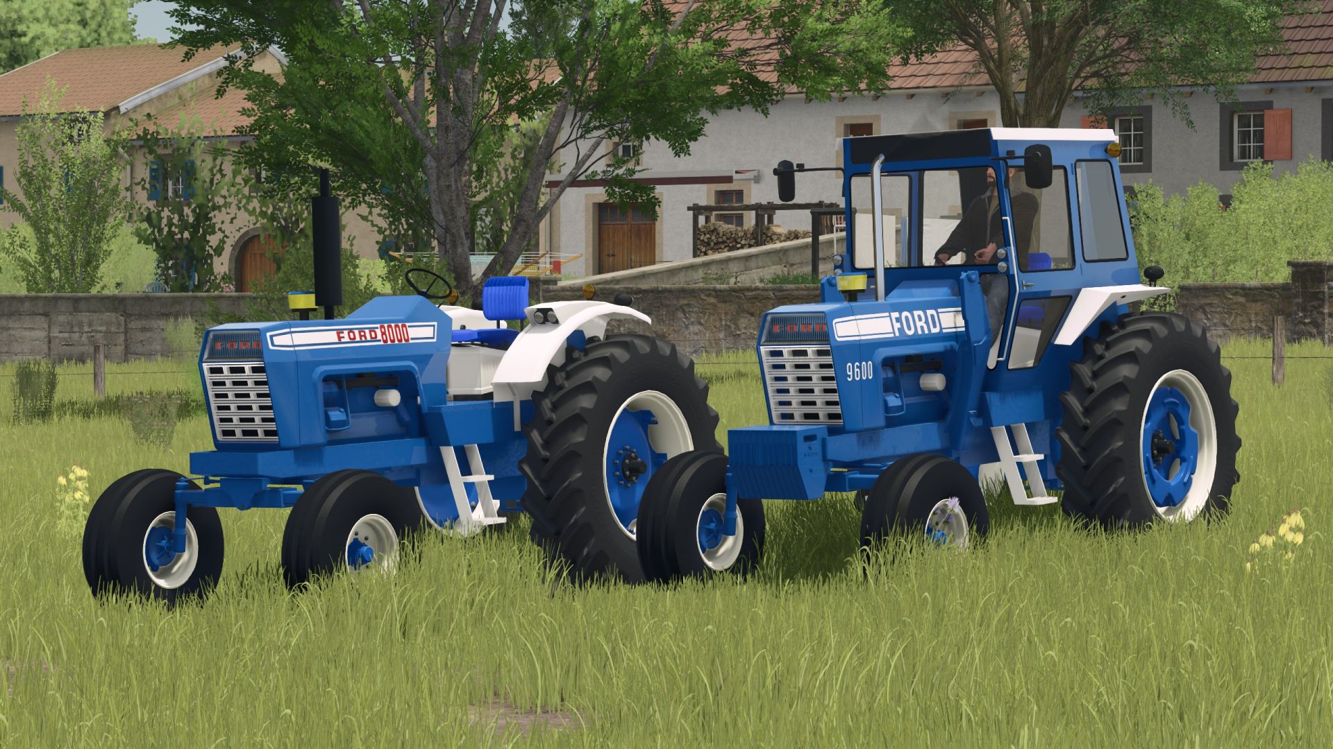 Ford 8000-9600 Series Tractors