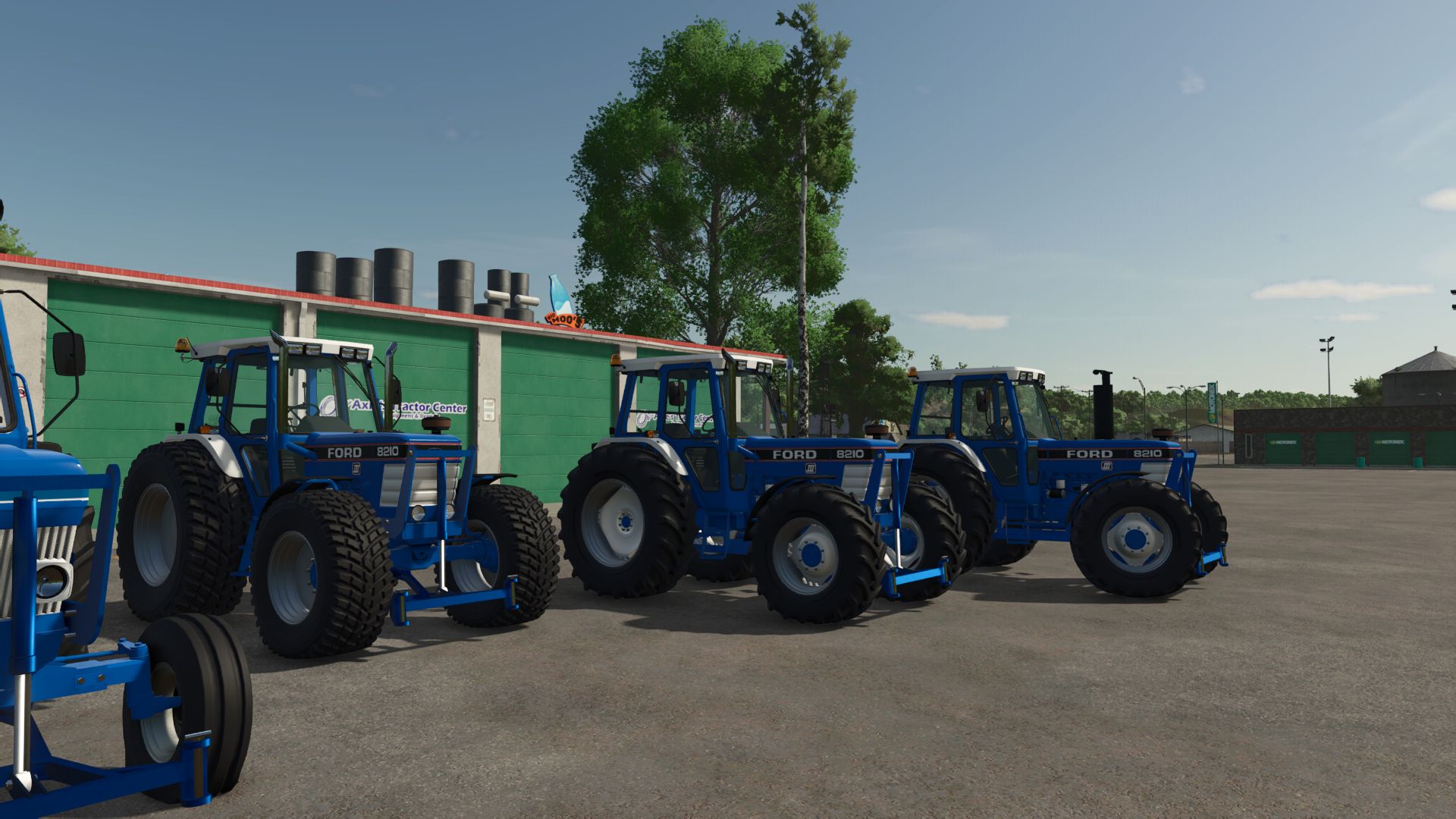 Ford 8000 avec lame avant