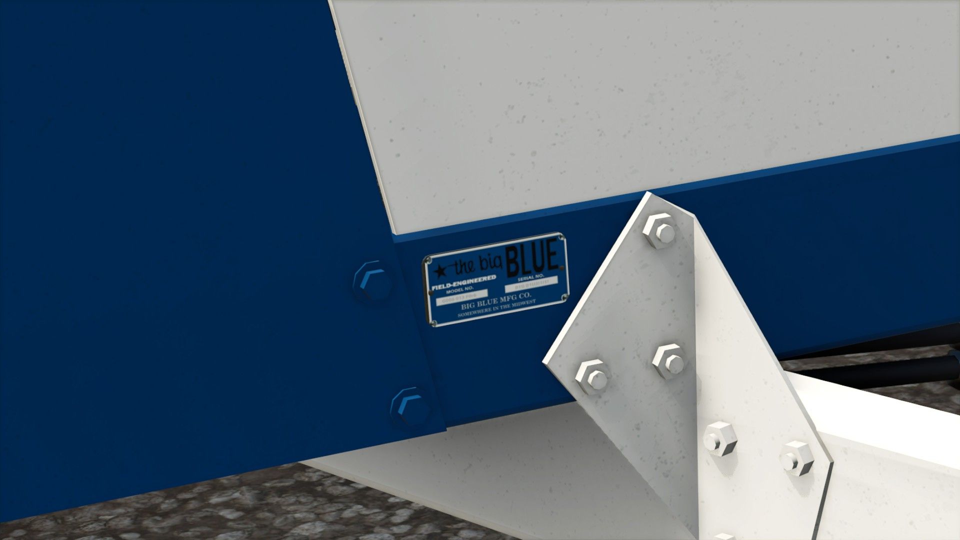 Ford Big Blue Miststreuer-Paket