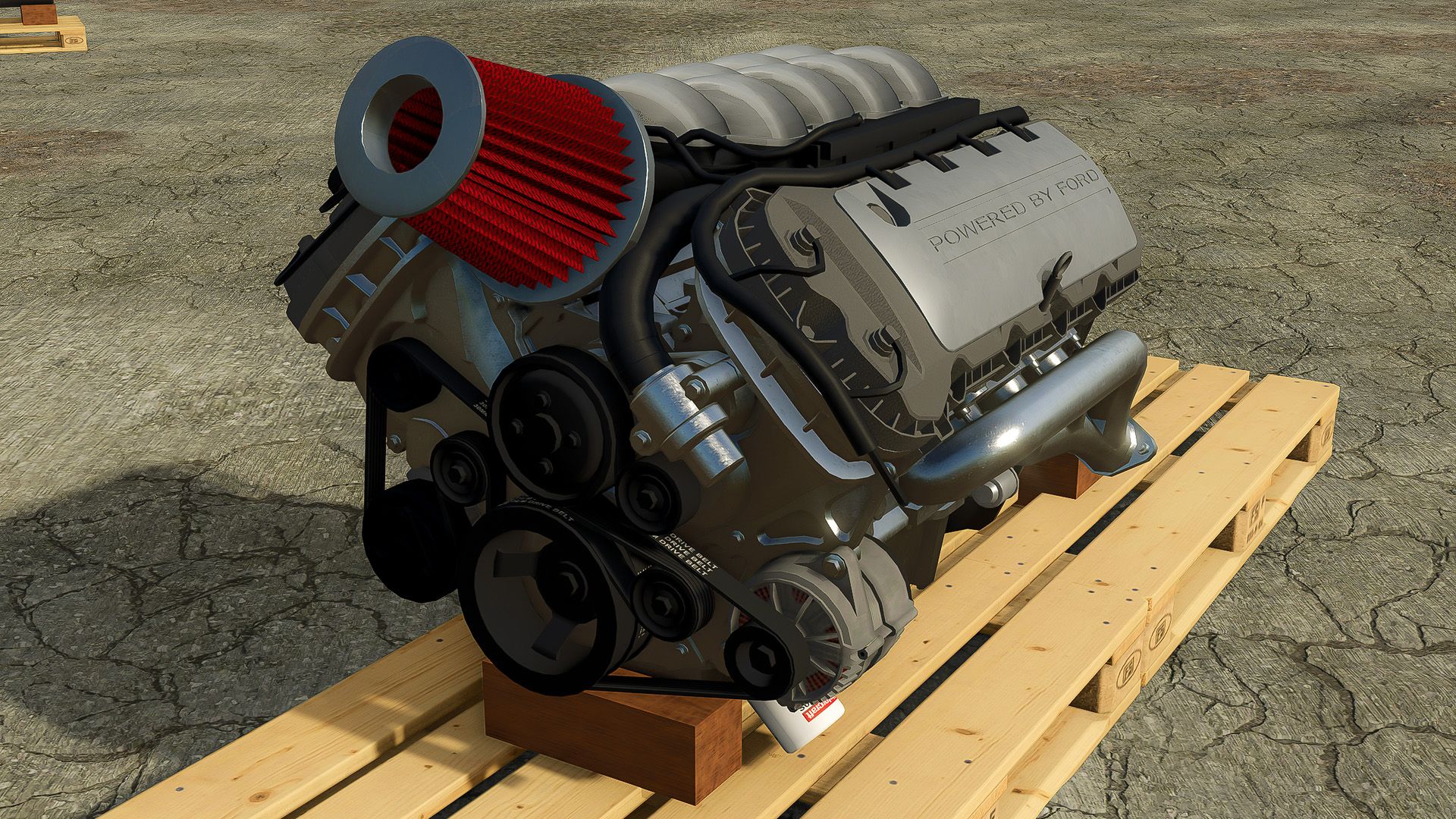 Ford Coyote V8 Kasa Motoru