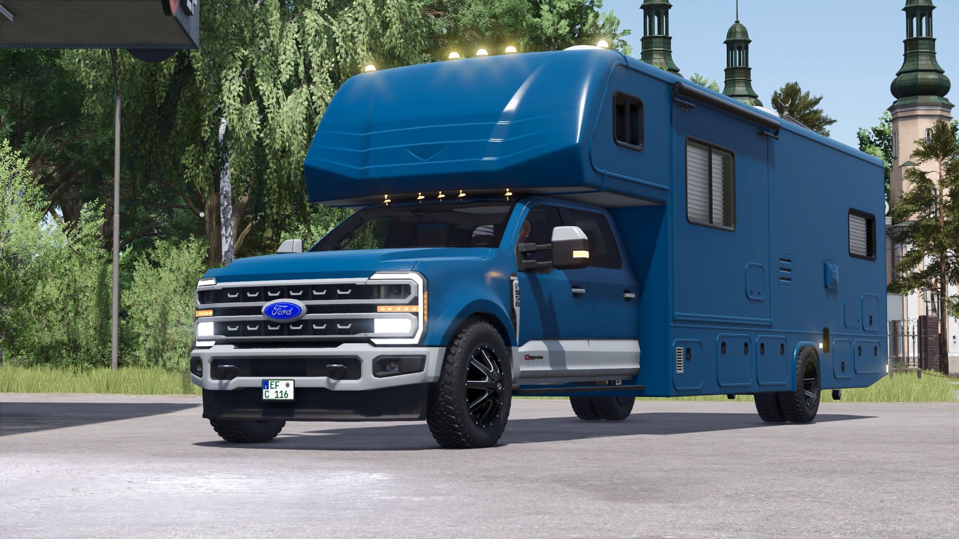 Ford Crew Cab Camper