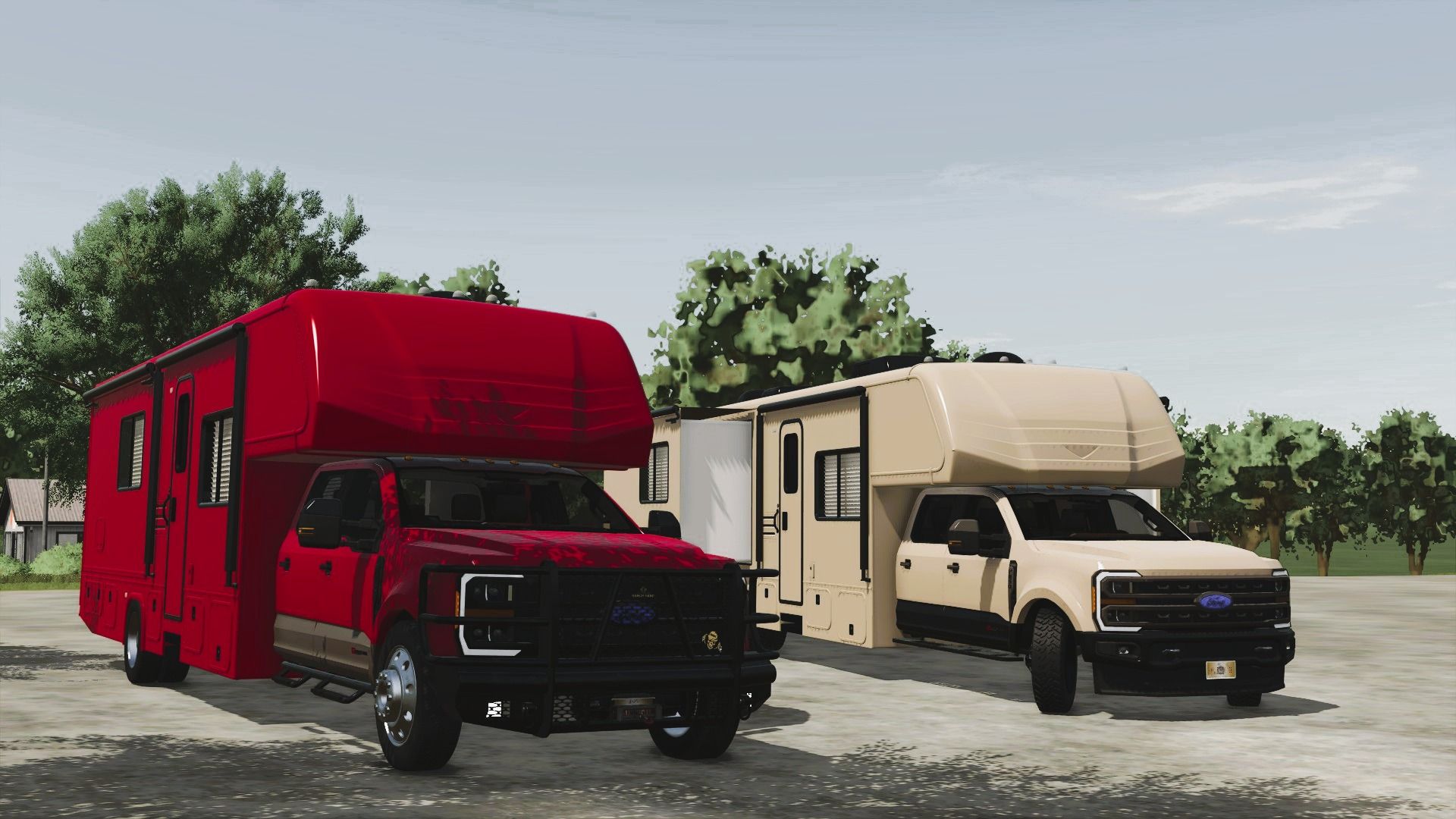 Ford Crew Cab Camper