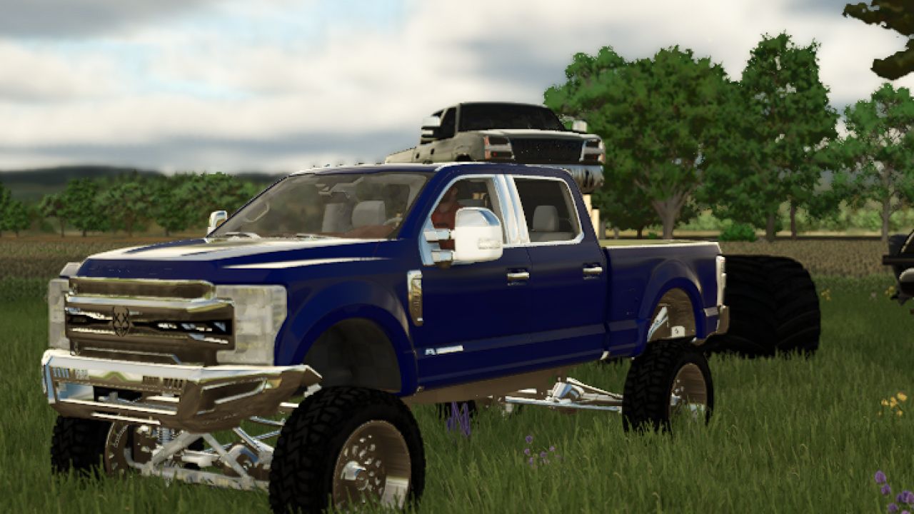 Ford F250 AnyLevel Blue