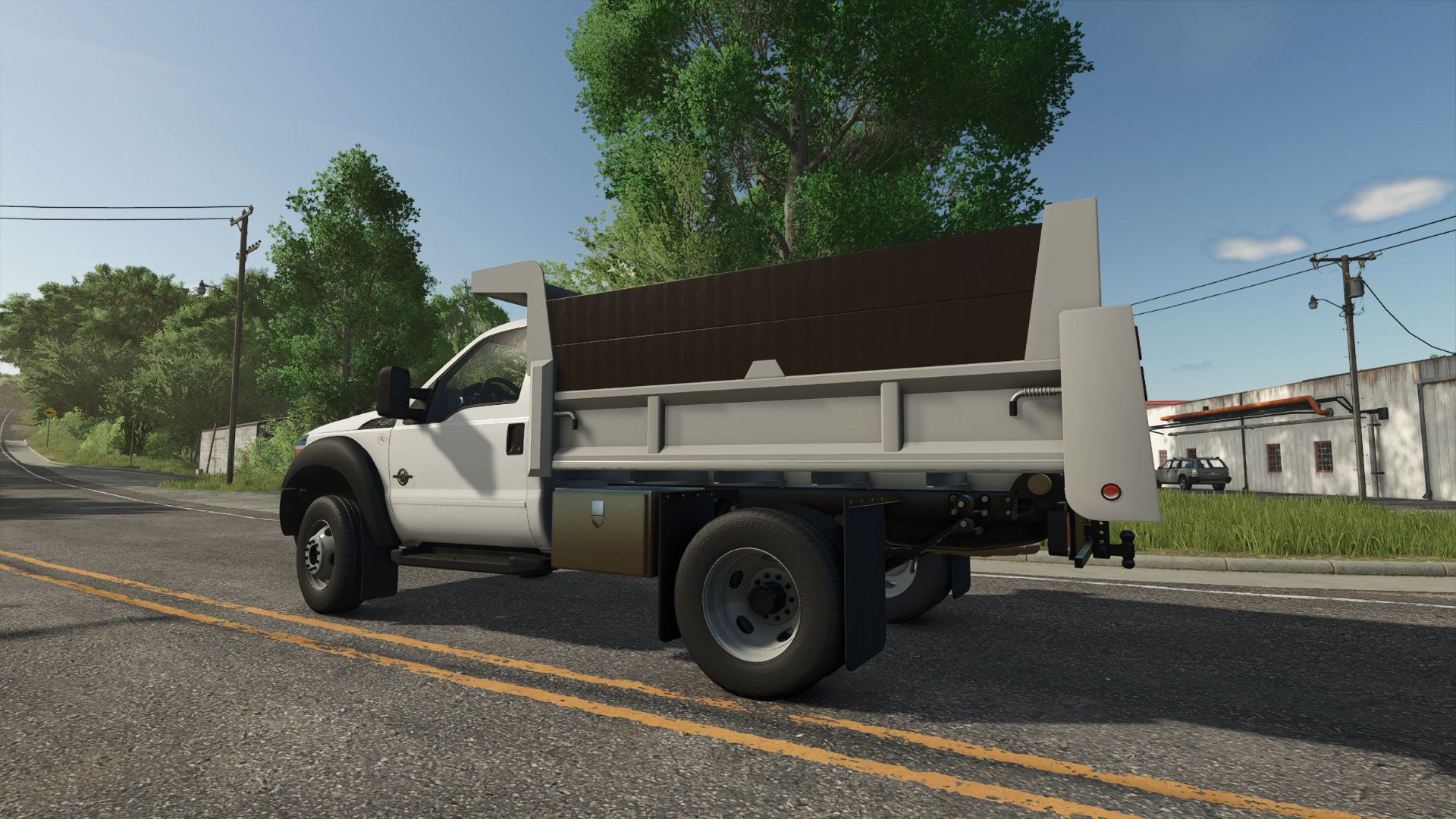 Autocarro con cassone ribaltabile Ford F550
