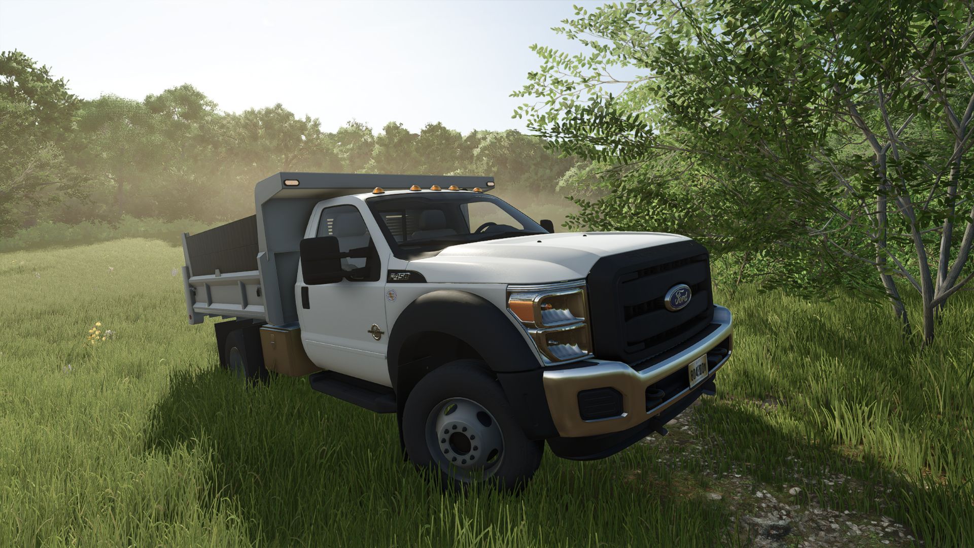 Ford F550 dumptruck
