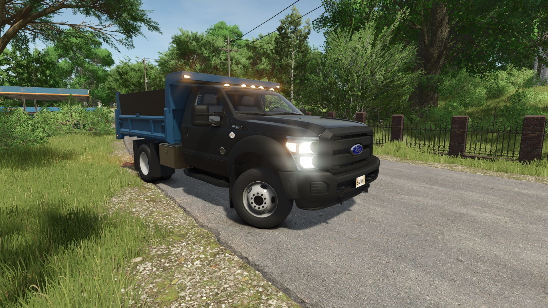 Autocarro con cassone ribaltabile Ford F550