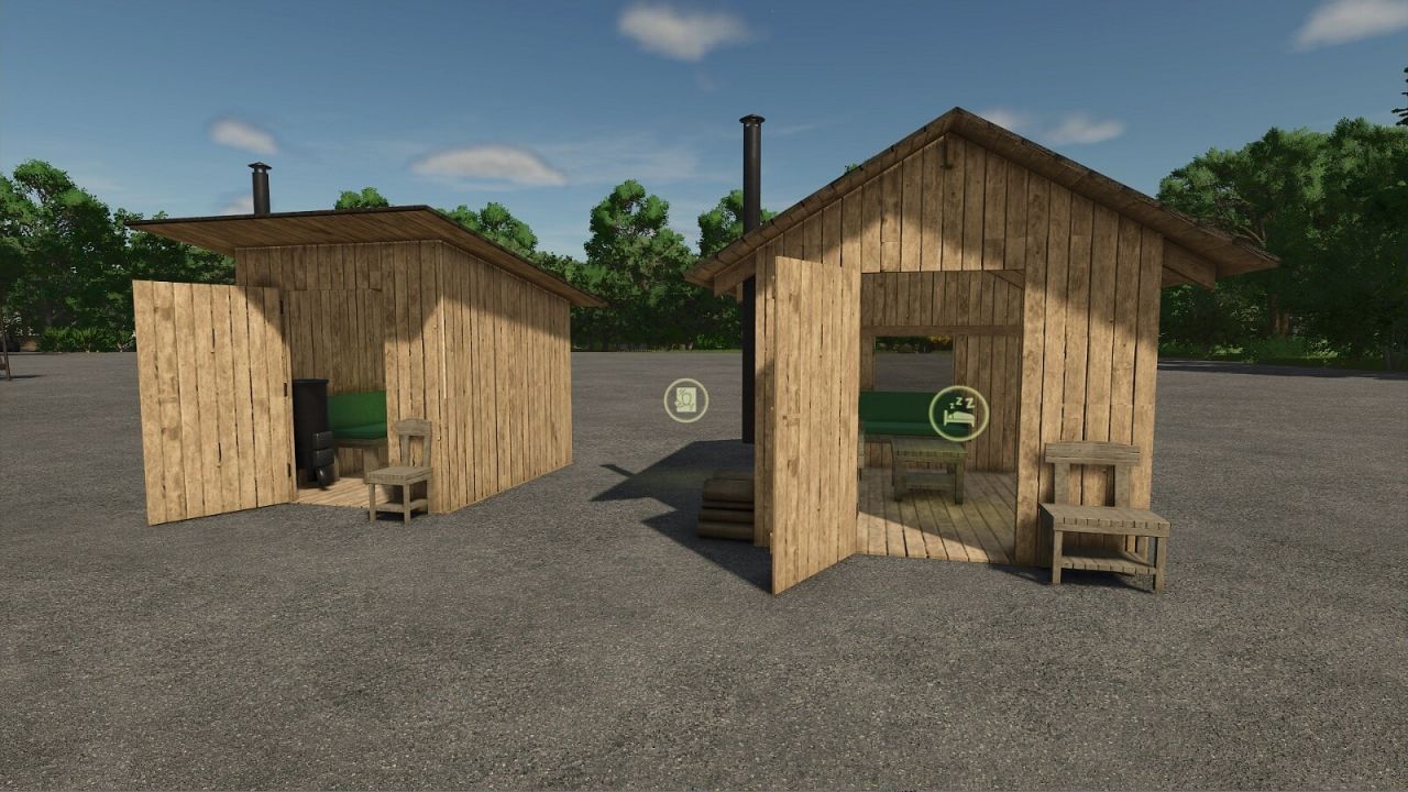 Cabanas na Floresta