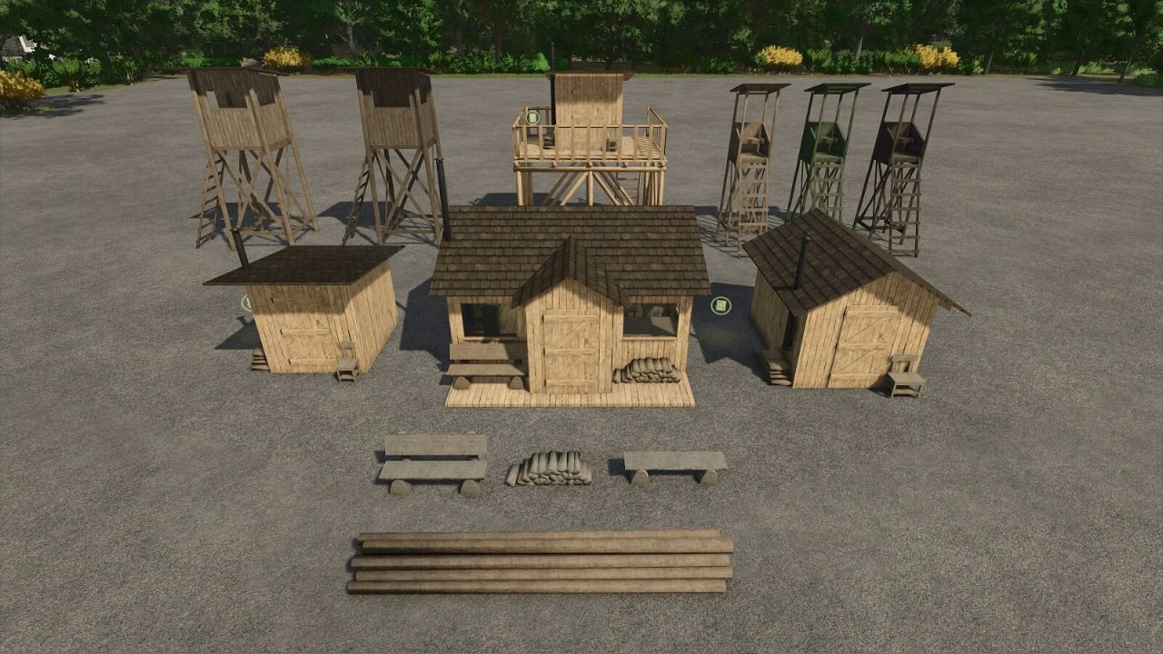 Cabanas na Floresta