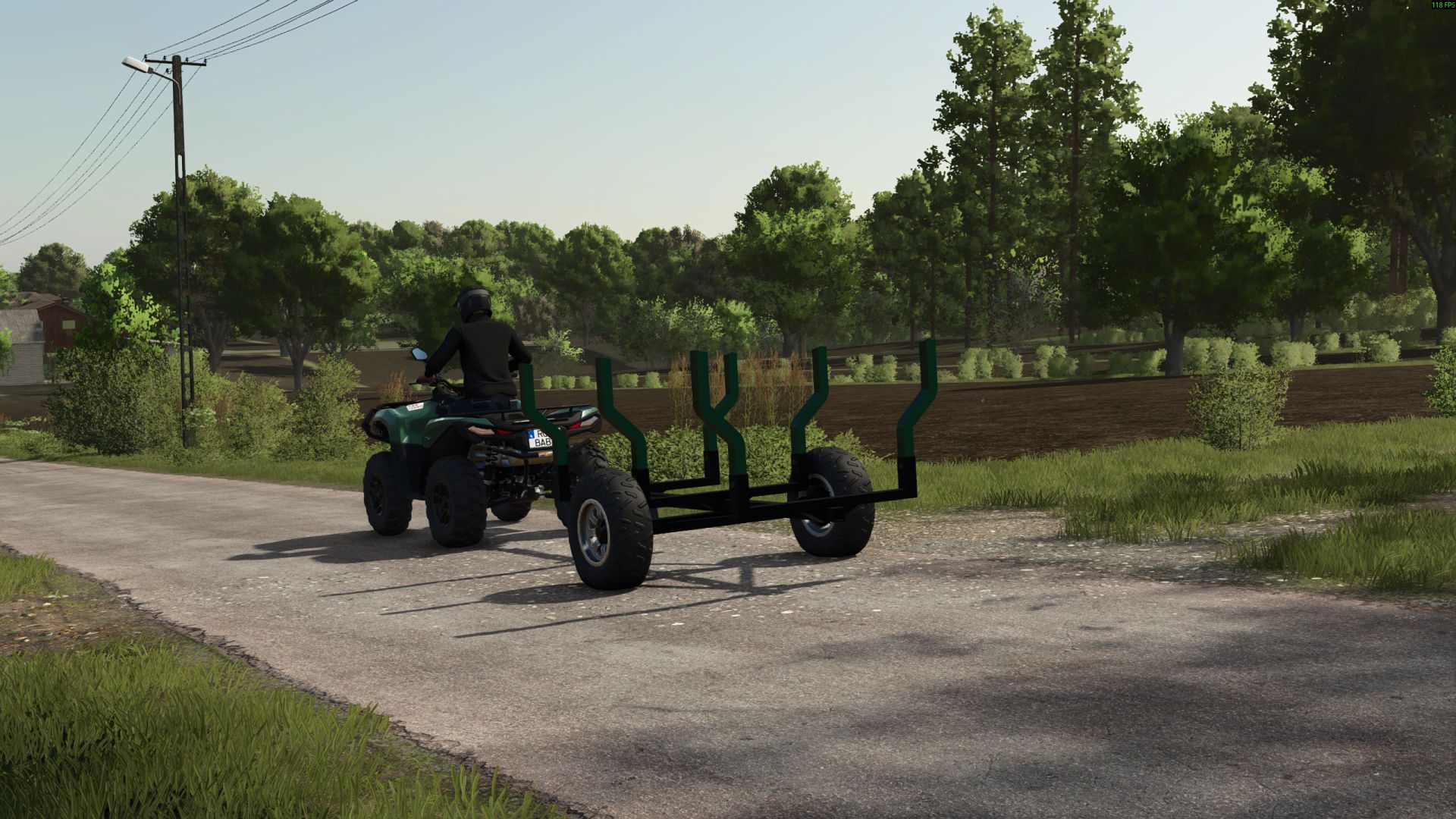 Forstanhänger für ATV Quad