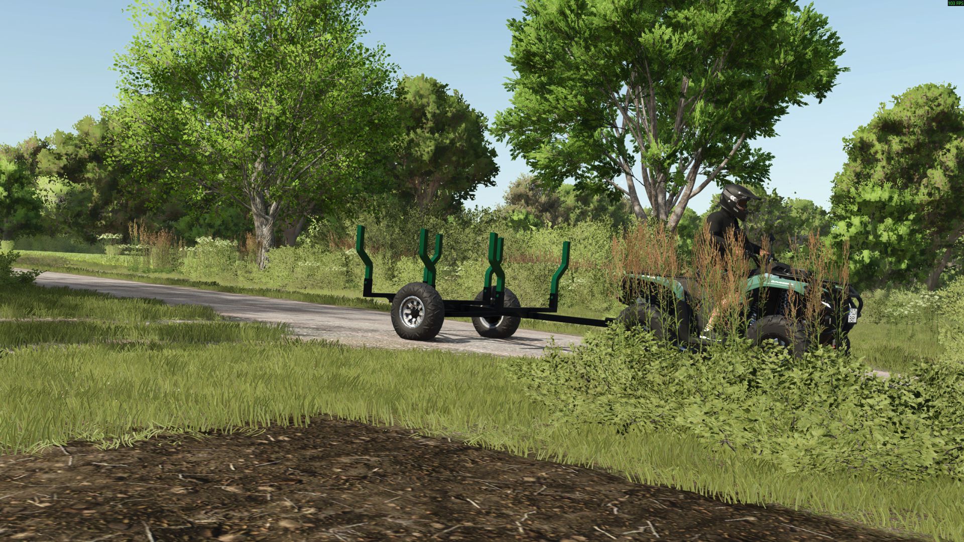 Forstanhänger für ATV Quad