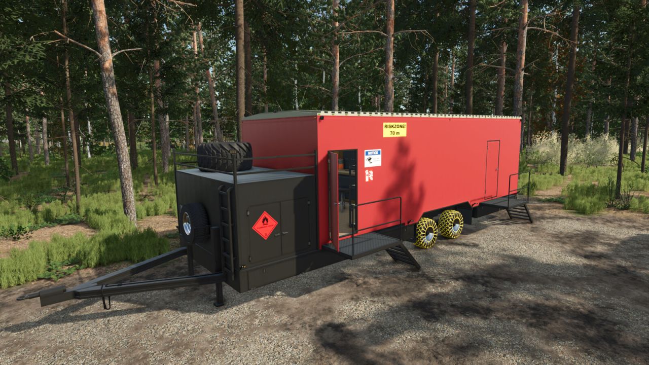 Remorque De Service Forestier