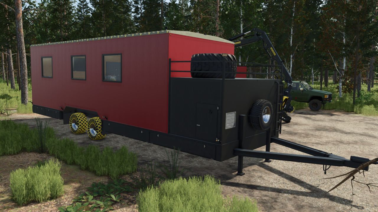 Bosbouwstrailer