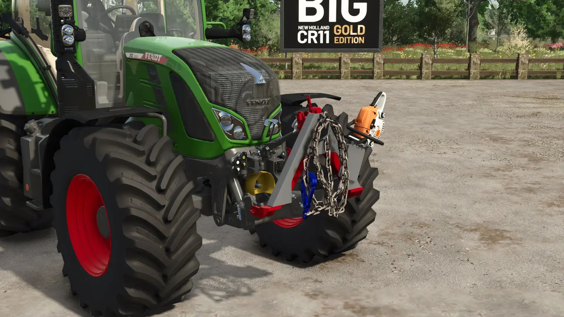 Triangle de tracteur forestier