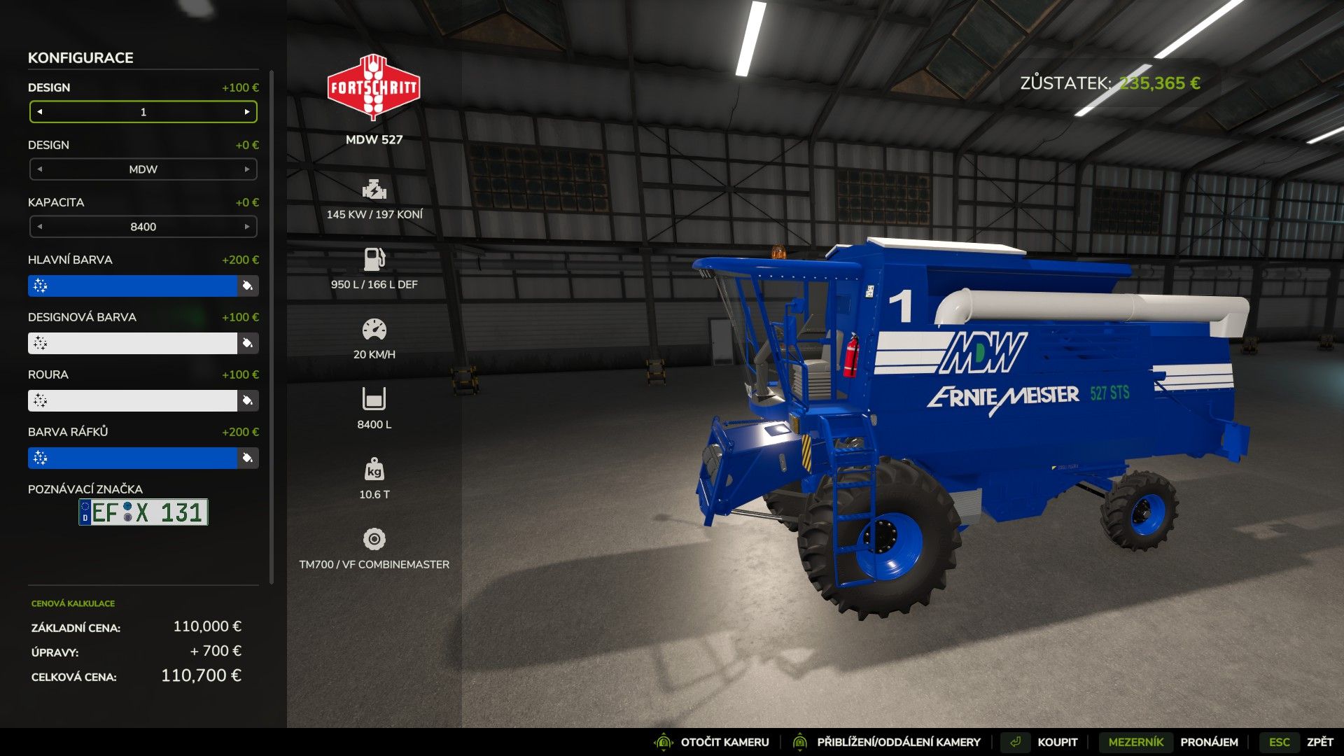 Fortschritt MDW E 527