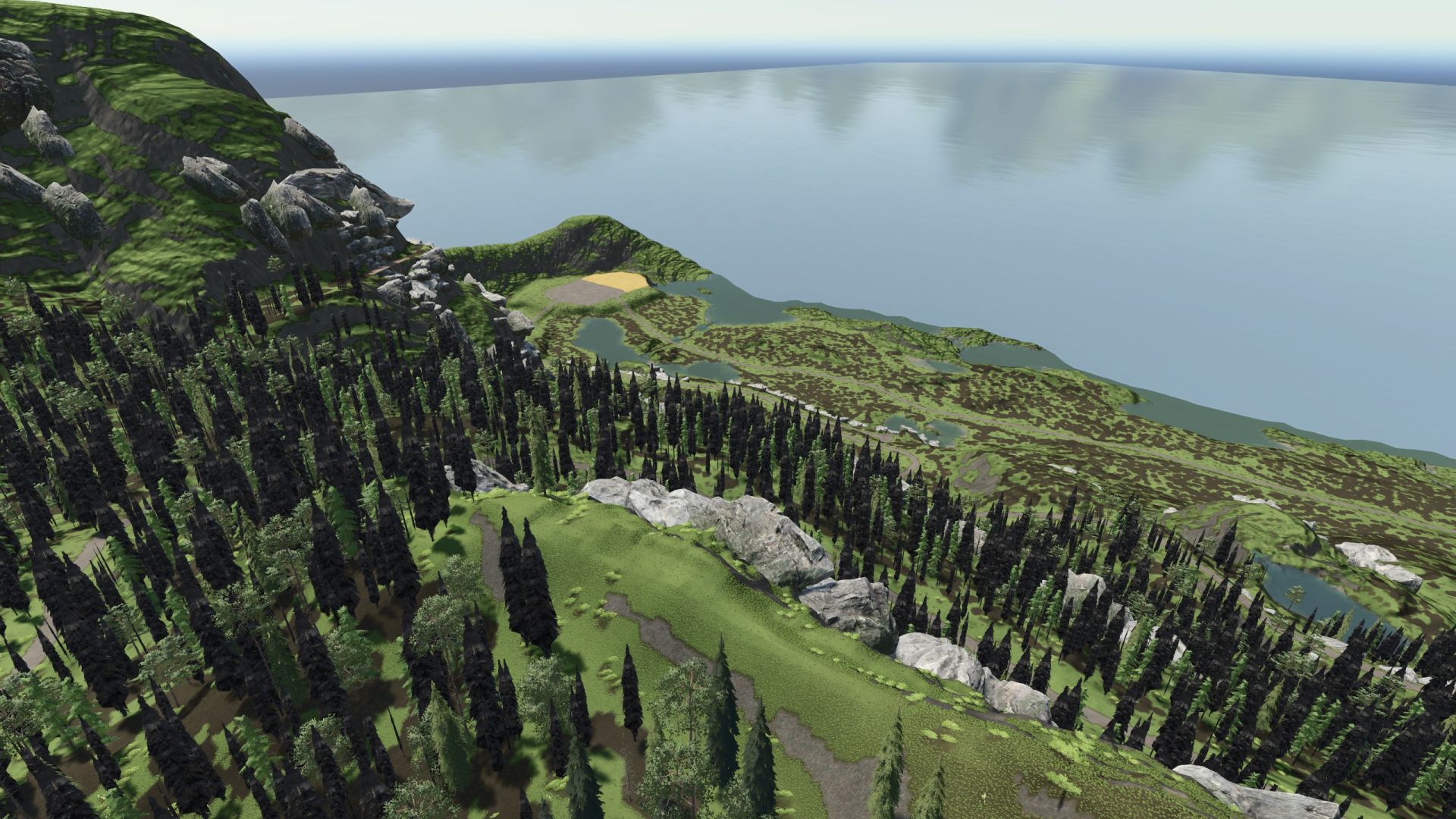 Fox Creek Logging Map