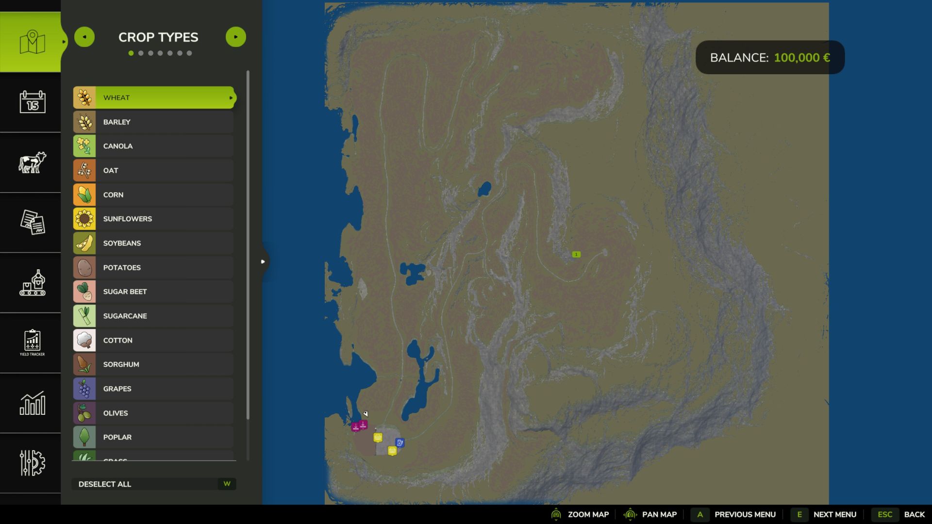 Fox Creek Logging Map