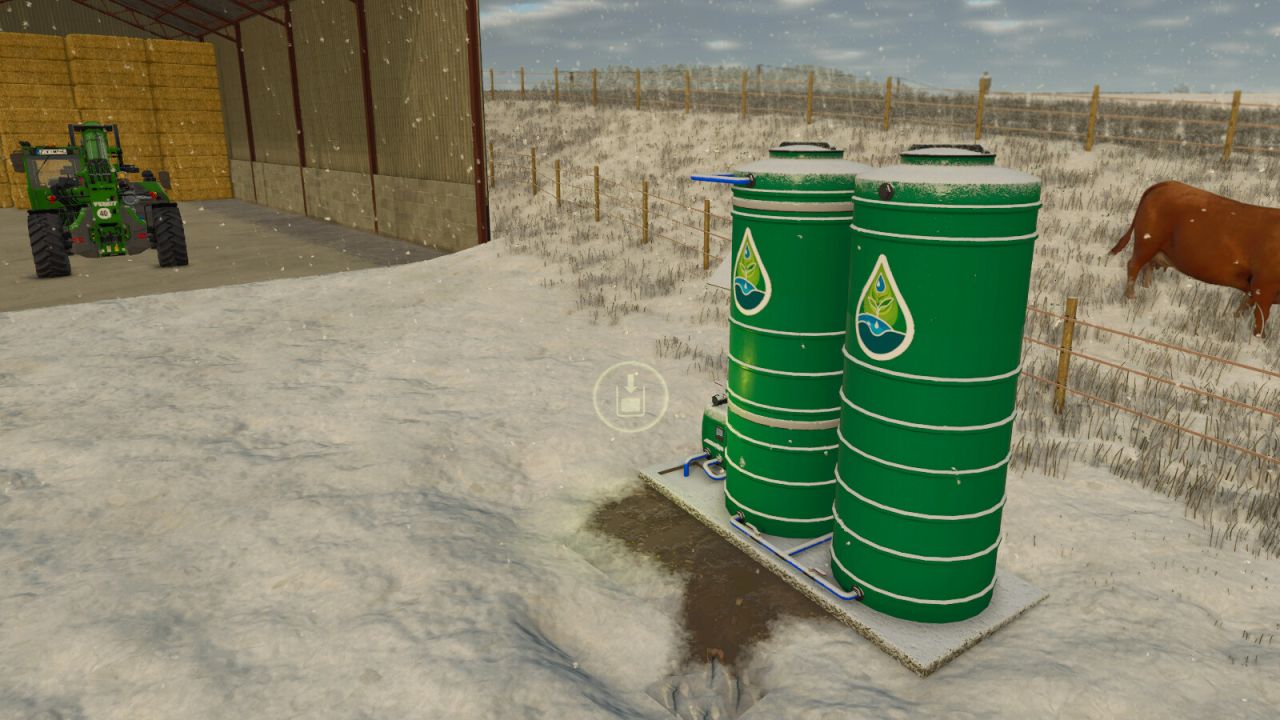Freier Wassertank
