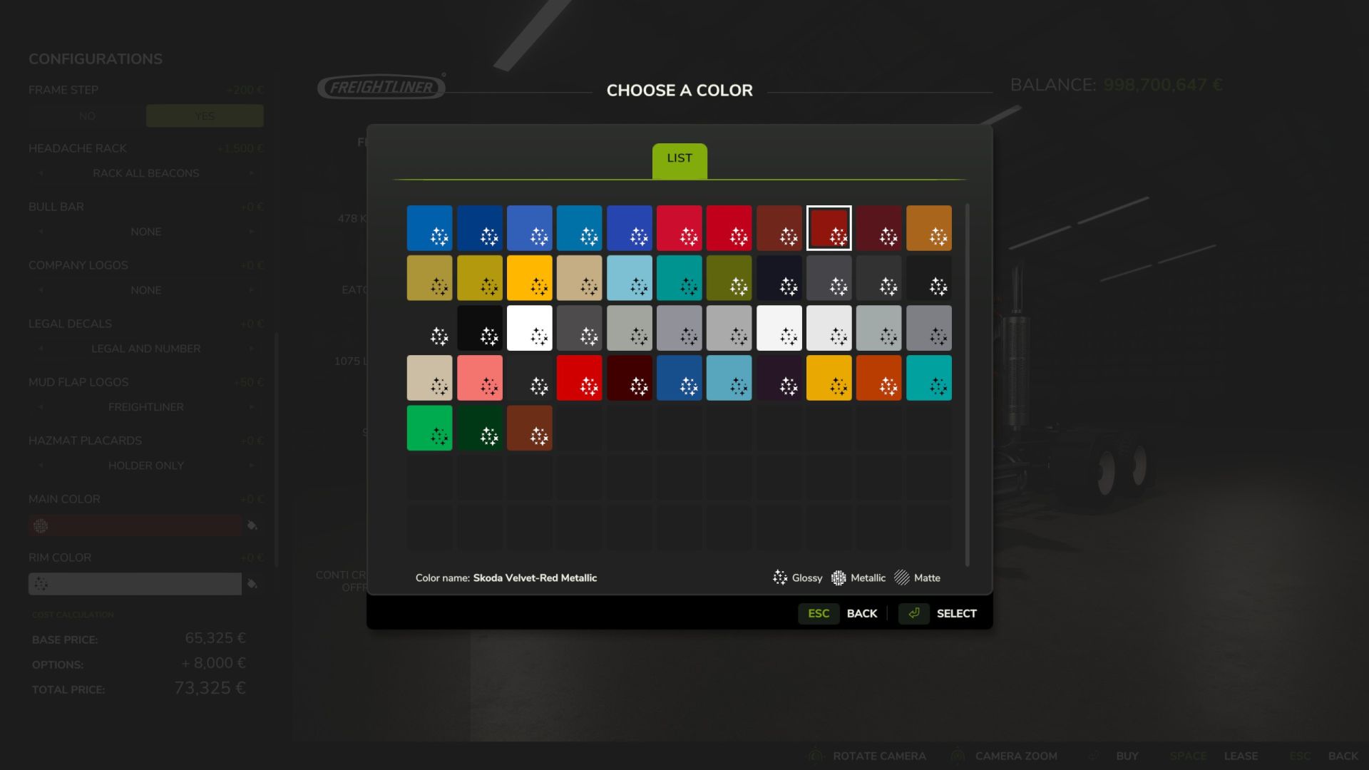 Freightliner FLD 120