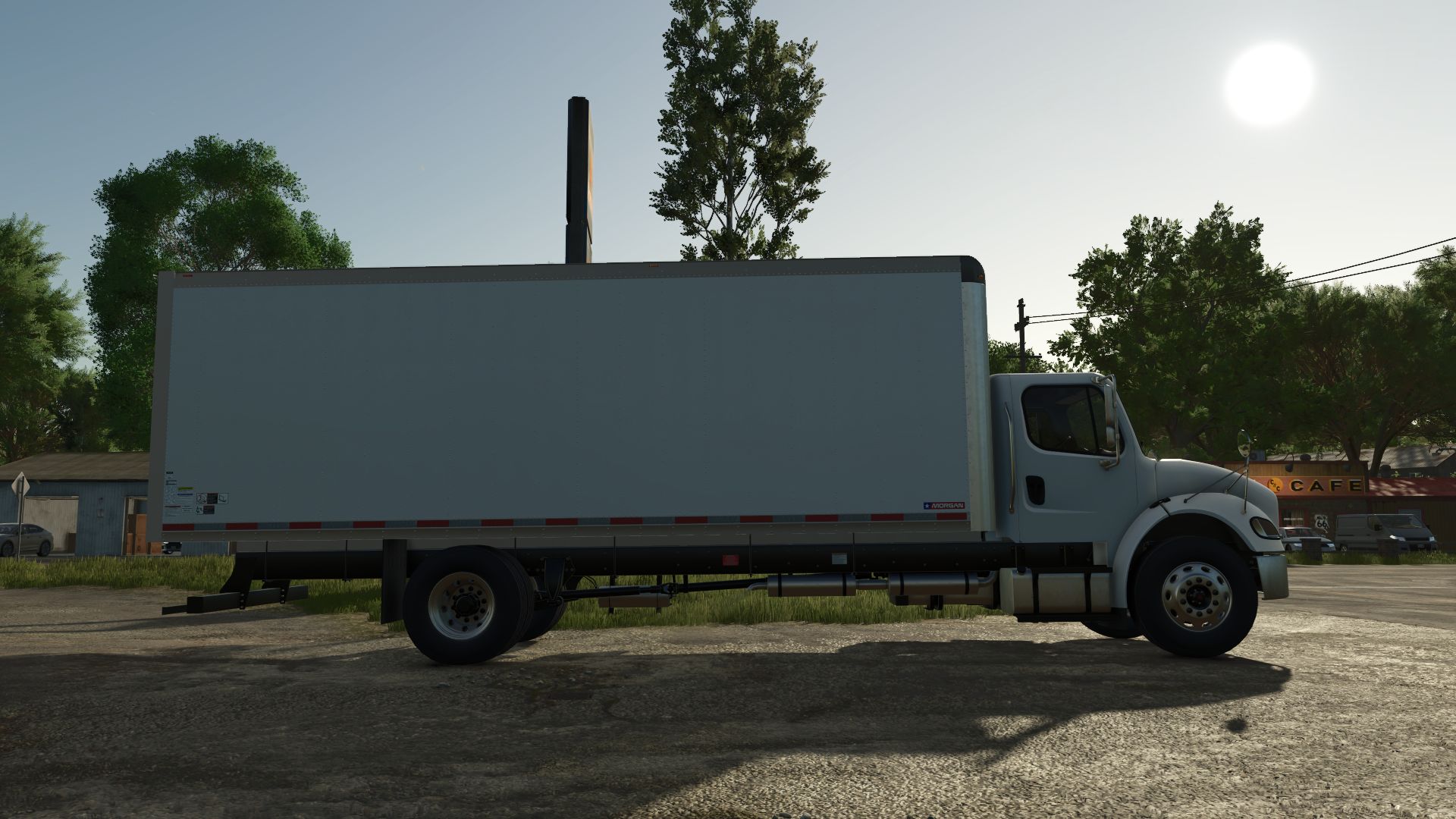 Camión de caja Freightliner M2