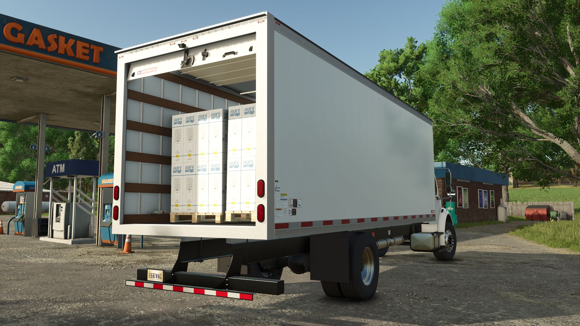 Camión de caja Freightliner M2