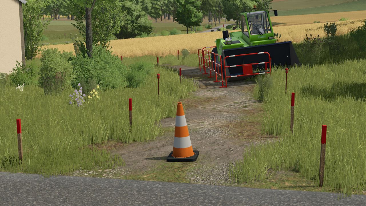 Francuskie tymczasowe oznakowanie