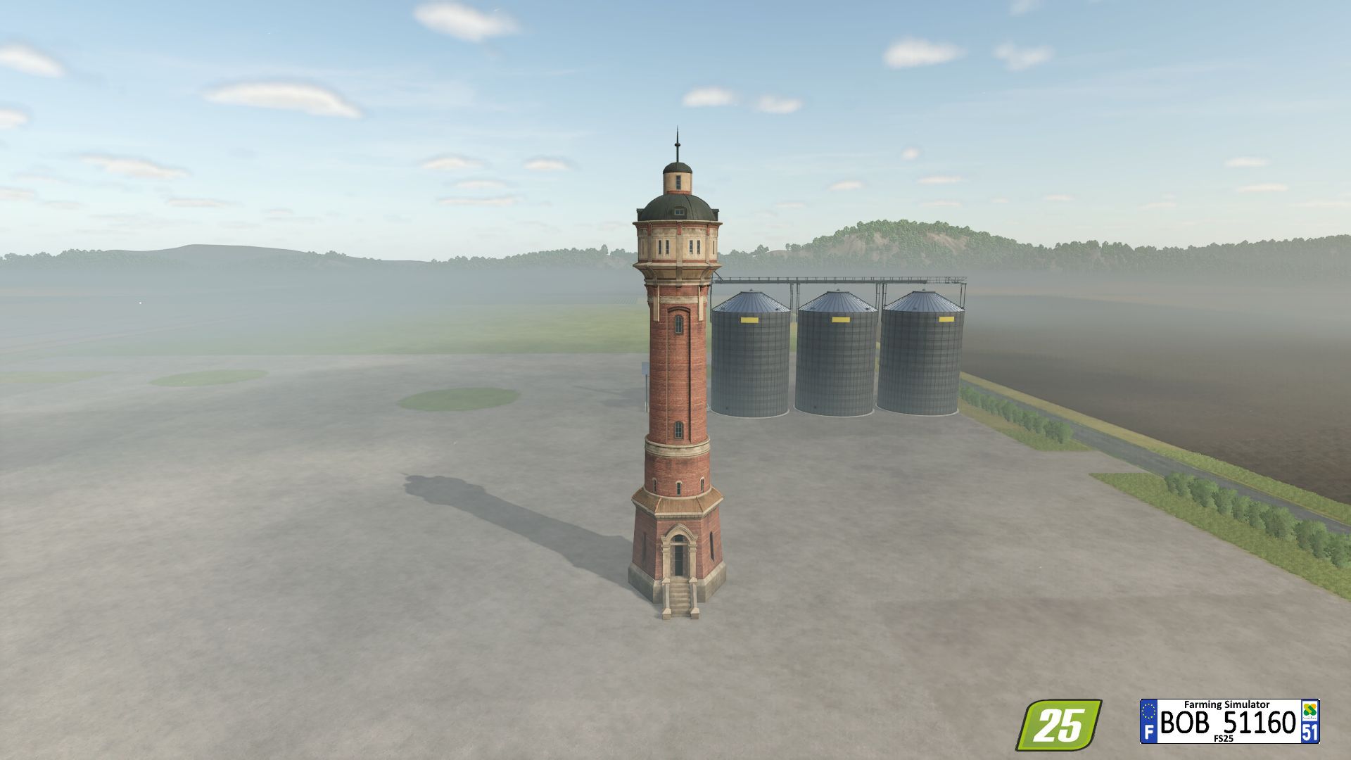 French water tower