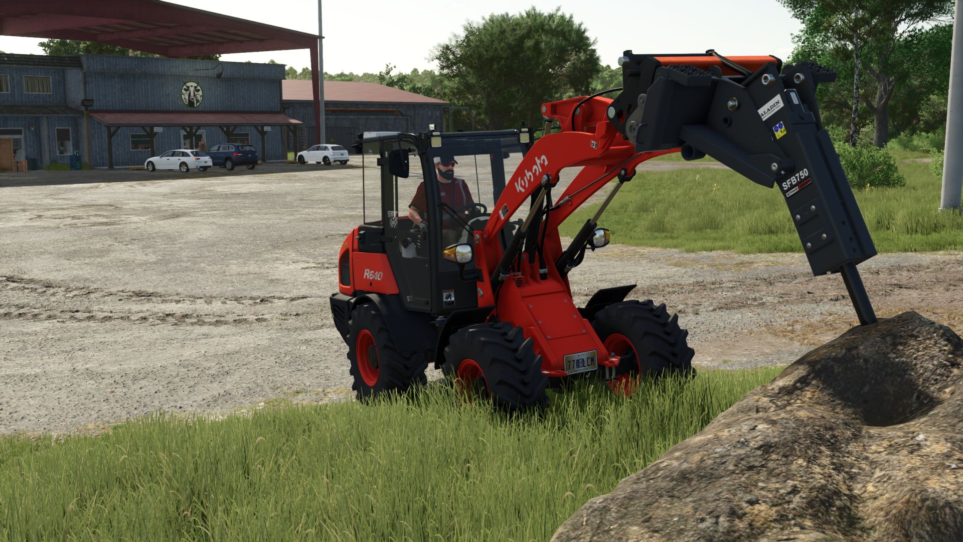 Frontlader-zu-Skidsteer-Adapter