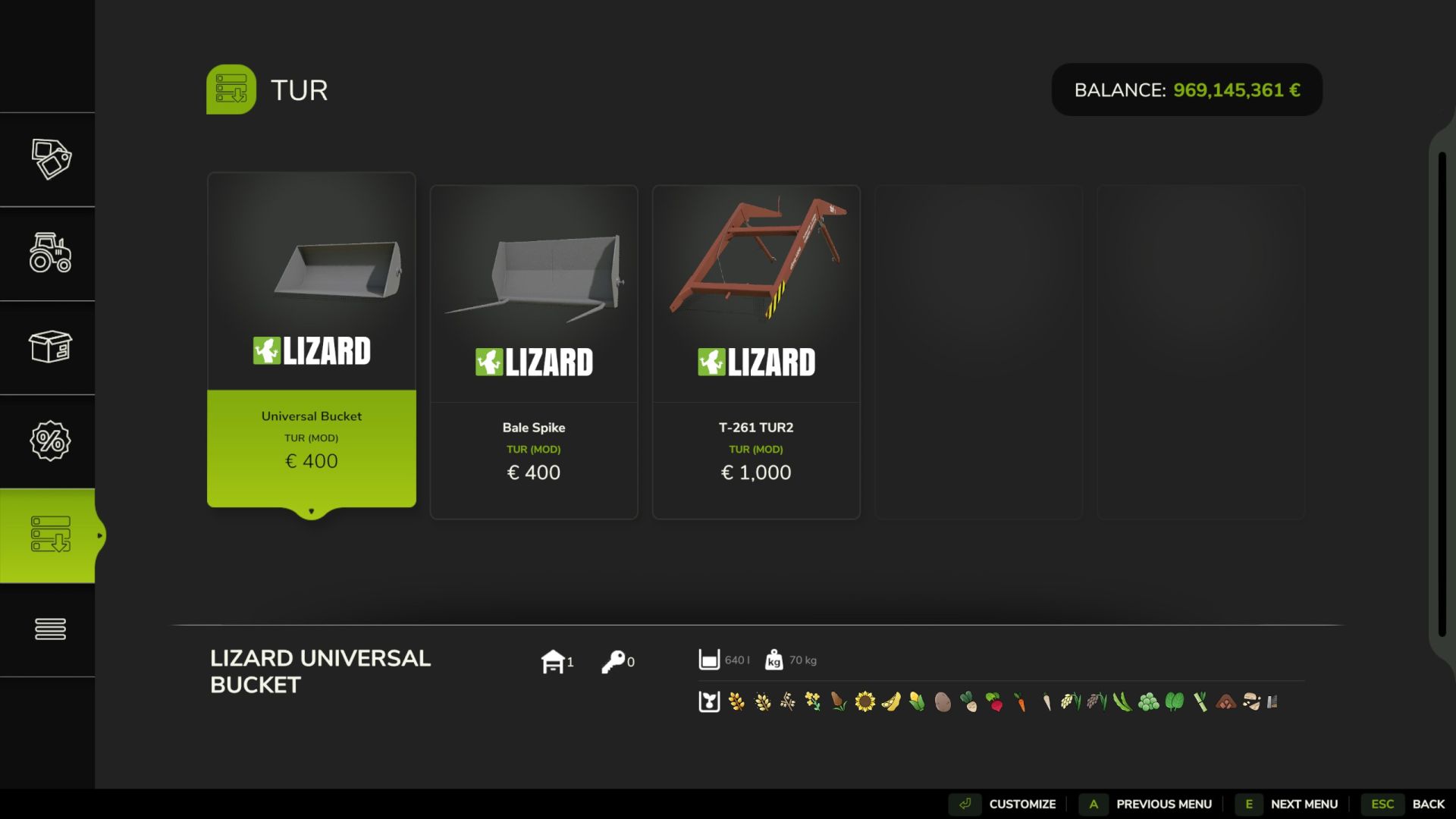 Chargeur frontal Tur