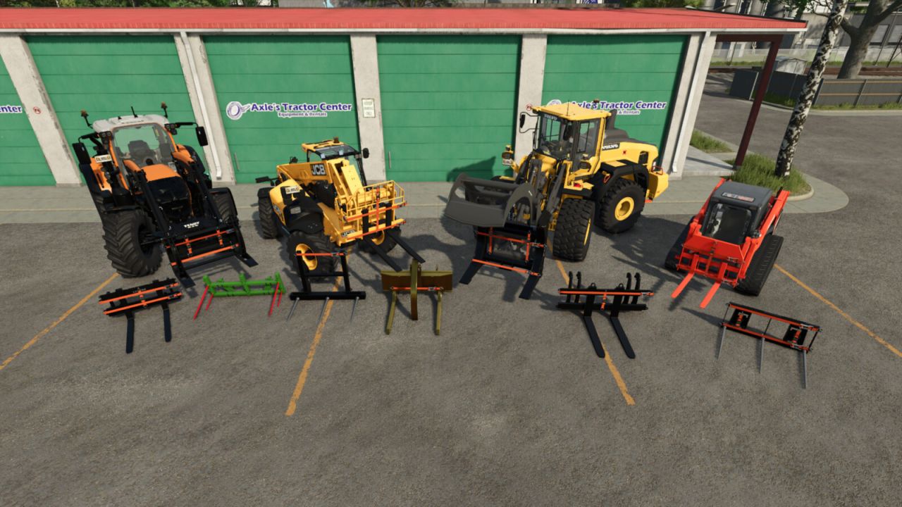 Front Tools With Tension Belts Pack