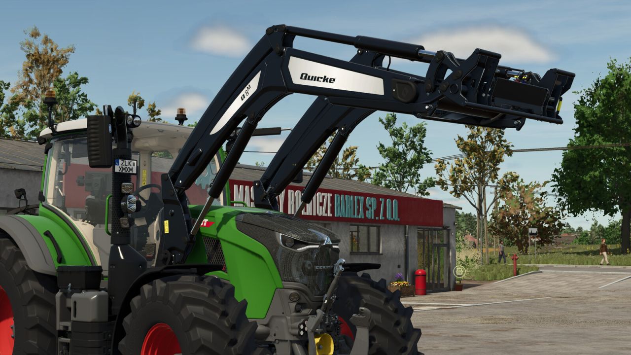 Консоль Frontloader Quicke Q8M (Prefab)