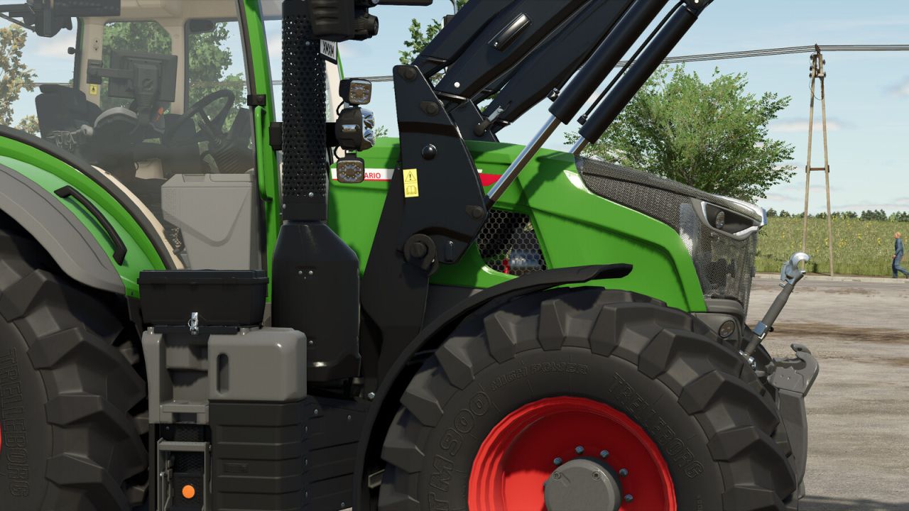 Консоль Frontloader Quicke Q8M (Prefab)