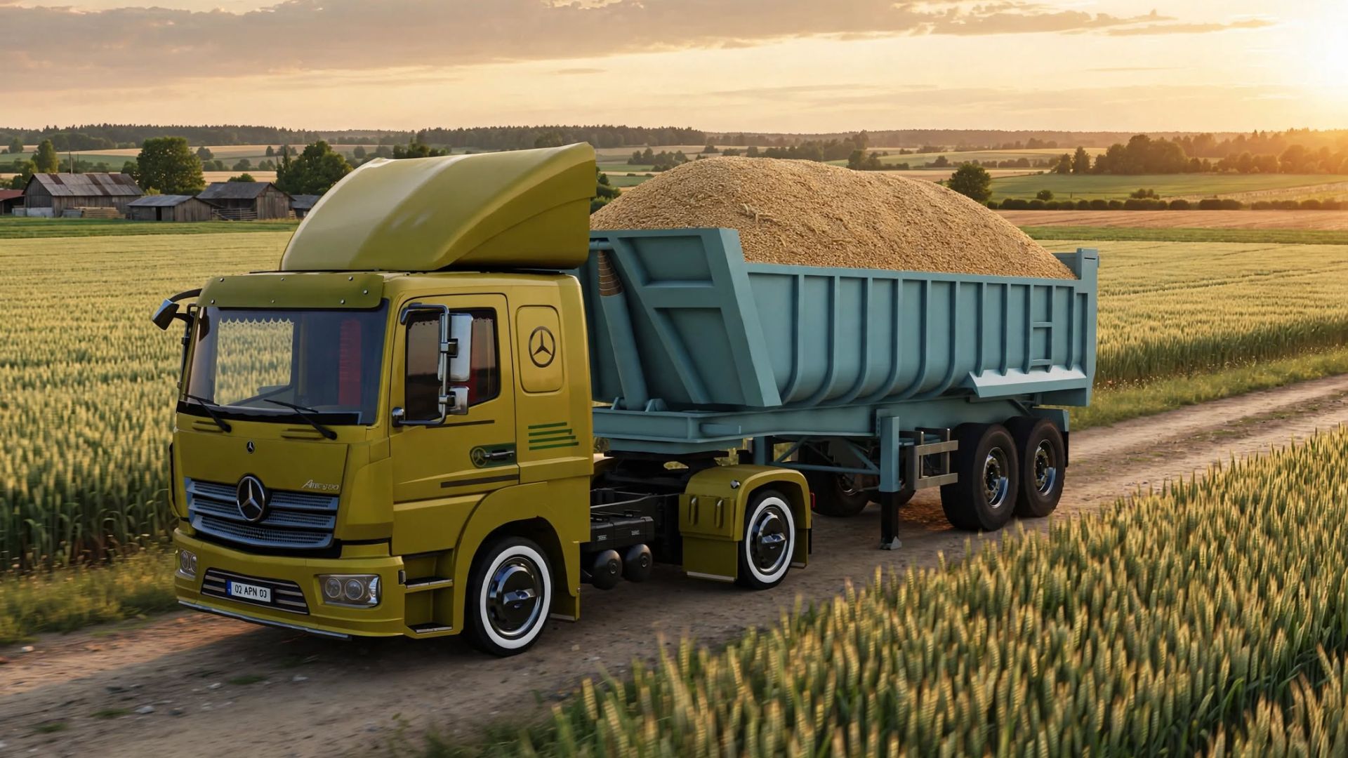 Fruehauf Semi Trailer Edited