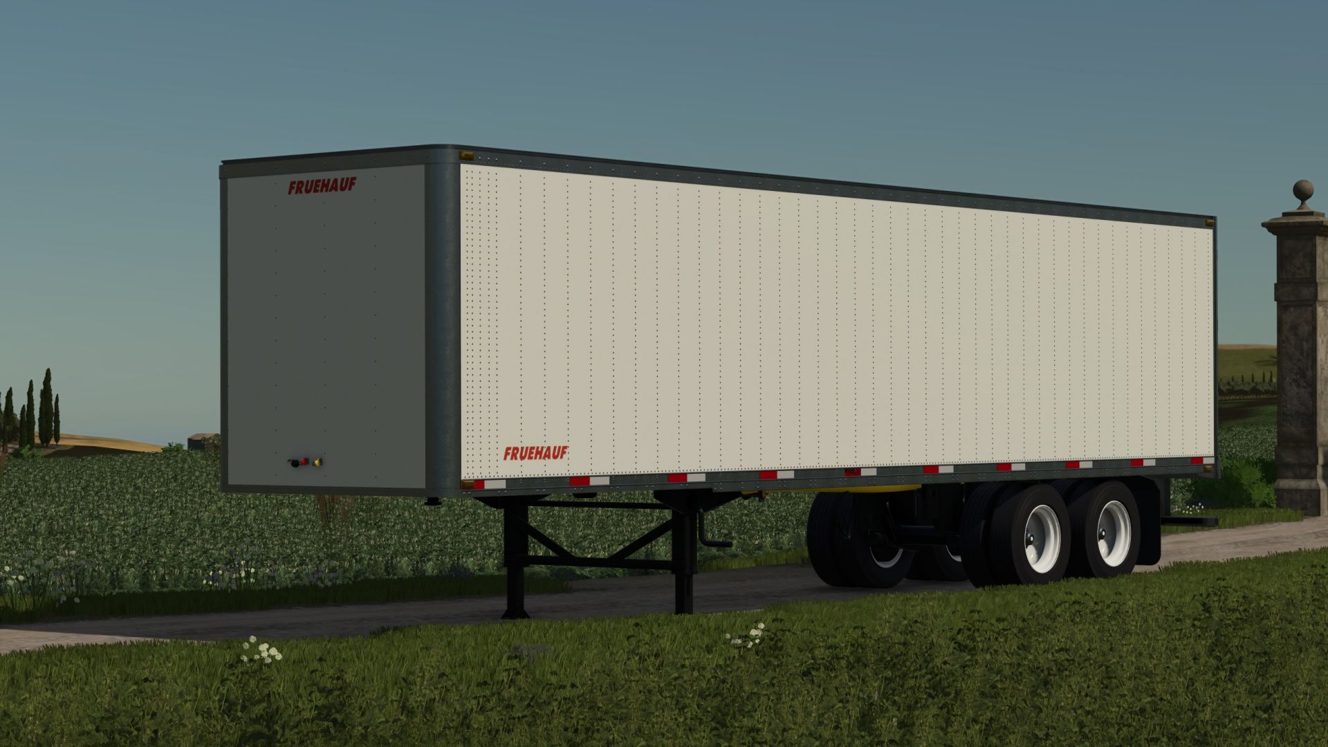 Reboque pulverizador Fruehauf Van Trailer