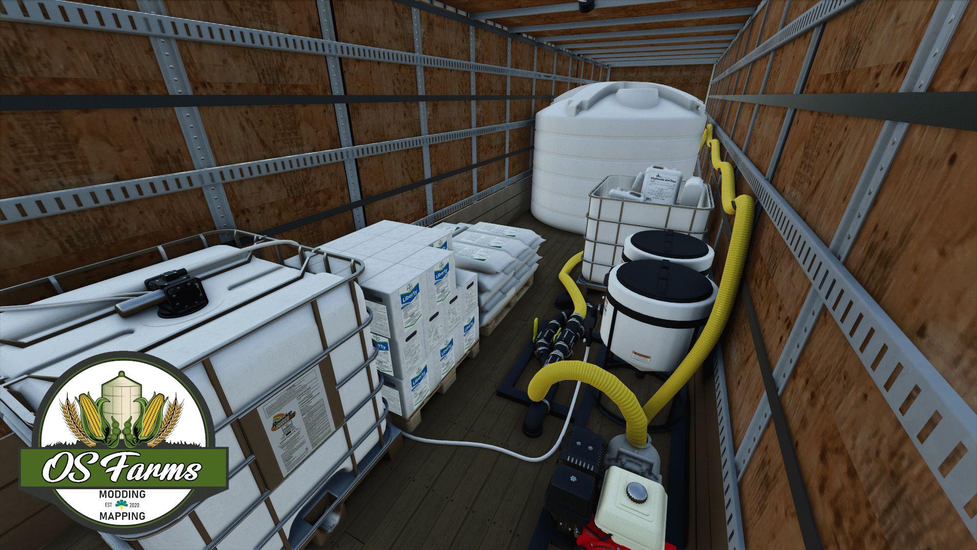 Reboque pulverizador Fruehauf Van Trailer