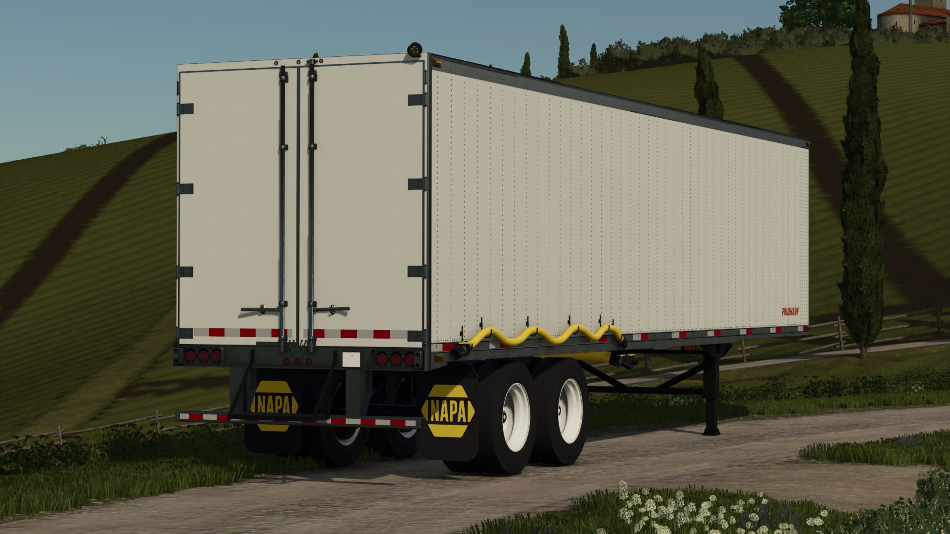 Reboque pulverizador Fruehauf Van Trailer