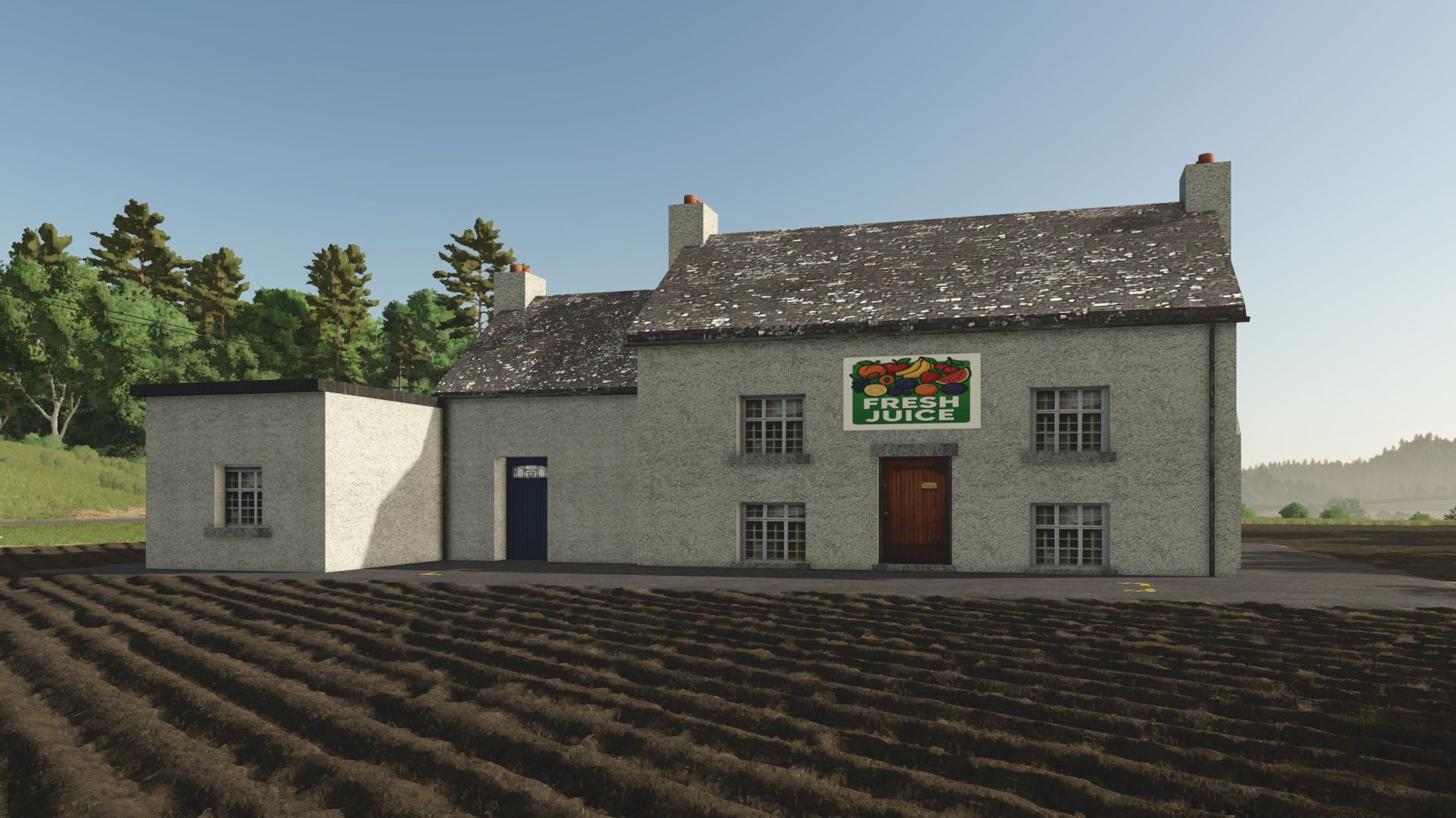 Usine de jus de fruits